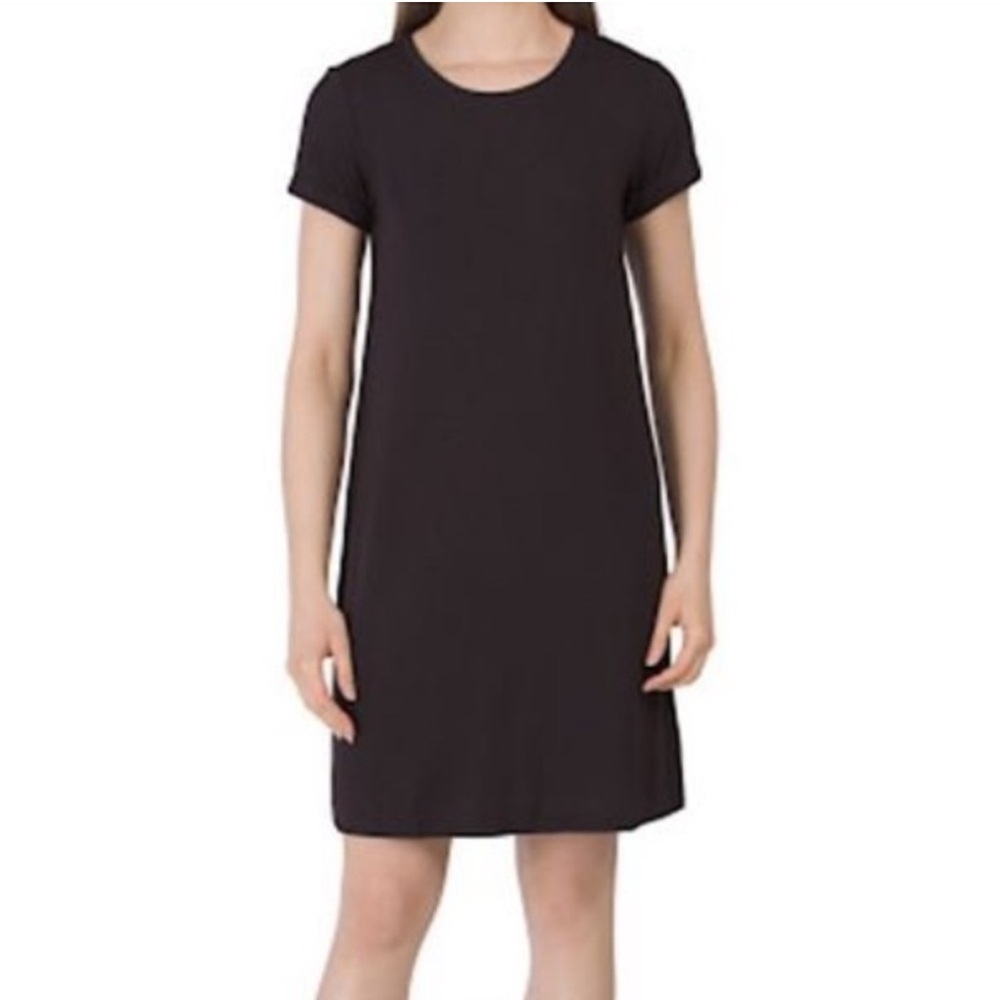 C&C California Black T-Shirt Dress